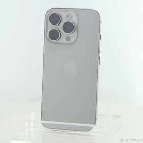 (中古)Apple iPhone16 Pro 256GB ナチュラルチタニウム MYN33J/A SIMフリー(352-ud)