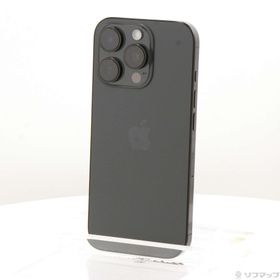 (中古)Apple iPhone16 Pro 512GB ブラックチタニウム MYN43J/A SIMフリー(348-ud)