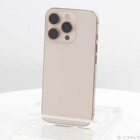(中古)Apple iPhone16 Pro 256GB デザートチタニウム MYN23J/A SIMフリー(262-ud)