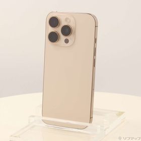 (中古)Apple iPhone16 Pro 128GB デザートチタニウム MYMX3J/A SIMフリー(269-ud)