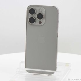 (中古)Apple iPhone16 Pro 256GB ナチュラルチタニウム MYN33J/A SIMフリー(262-ud)