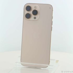 (中古)Apple iPhone16 Pro Max 256GB デザートチタニウム MYWJ3J/A SIMフリー(344-ud)
