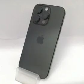 【中古】【赤ロム保証あり】Apple au 【SIMフリー】 iPhone 16 Pro 128GB ブラックチタニウム MYMV3J/A【スマーク伊勢崎】保証期間１ヶ月