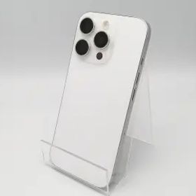 【中古】Apple au 【SIMフリー】 iPhone 16 Pro 128GB ブラックチタニウム MYMV3J/A【ECセンター】保証期間１ヶ月【ランクC】