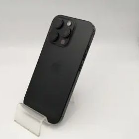 【中古】Apple 国内版 【SIMフリー】 iPhone 16 Pro 128GB ブラックチタニウム MYMV3J/A【なんば】保証期間１ヶ月【ランクB】