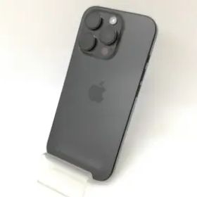 【中古】Apple au 【SIMフリー】 iPhone 16 Pro 128GB ブラックチタニウム MYMV3J/A【横浜】保証期間１ヶ月【ランクA】