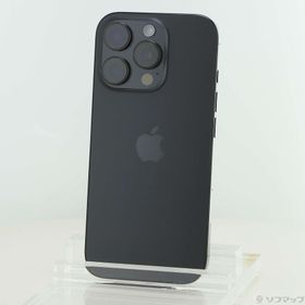 (中古)Apple iPhone16 Pro 128GB ブラックチタニウム MYMV3J/A SIMフリー(251-ud)