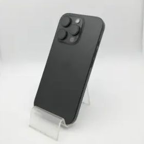 【中古】Apple 国内版 【SIMフリー】 iPhone 16 Pro 128GB ブラックチタニウム MYMV3J/A【新橋烏森通り】保証期間１ヶ月【ランクB】