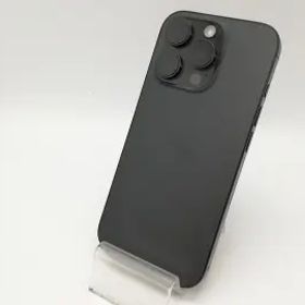 【中古】Apple 国内版 【SIMフリー】 iPhone 16 Pro 128GB ブラックチタニウム MYMV3J/A【ECセンター】保証期間１ヶ月【ランクA】
