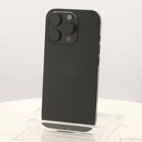 (中古)Apple iPhone16 Pro 128GB ブラックチタニウム MYMV3J/A SIMフリー(269-ud)