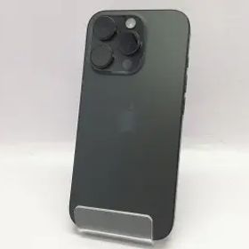 【中古】Apple SoftBank 【SIMフリー】 iPhone 16 Pro 128GB ブラックチタニウム MYMV3J/A【中野】保証期間１ヶ月【ランクA】