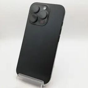 【中古】Apple SoftBank 【SIMフリー】 iPhone 16 Pro 128GB ブラックチタニウム MYMV3J/A【那珂川】保証期間１ヶ月【ランクA】