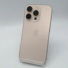 【中古】Apple 国内版 【SIMフリー】 iPhone 16 Pro 128GB デザートチタニウム MYMX3J/A【アリオ倉敷】保証期間１ヶ月【ランクC】