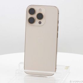 (中古)Apple iPhone16 Pro 128GB デザートチタニウム MYMX3J/A SIMフリー(377-ud)