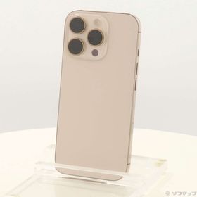 (中古)Apple iPhone16 Pro 128GB デザートチタニウム MYMX3J/A SIMフリー(349-ud)
