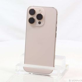 (中古)Apple iPhone16 Pro 128GB デザートチタニウム MYMX3J/A SIMフリー(276-ud)