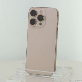 (中古)Apple iPhone16 Pro 128GB デザートチタニウム MYMX3J/A SIMフリー(258-ud)