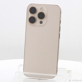 (中古)Apple iPhone16 Pro 128GB デザートチタニウム MYMX3J/A SIMフリー(344-ud)