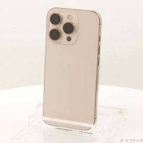 (中古)Apple iPhone16 Pro 128GB デザートチタニウム MYMX3J/A SIMフリー(377-ud)