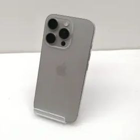 【中古】Apple 国内版 【SIMフリー】 iPhone 16 Pro 128GB ナチュラルチタニウム MYMY3J/A【仙台イービーンズ】保証期間１ヶ月【ランクA
