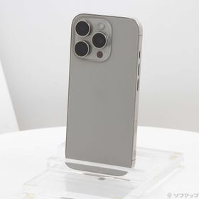 (中古)Apple iPhone16 Pro 128GB ナチュラルチタニウム MYMY3J/A SIMフリー(349-ud)