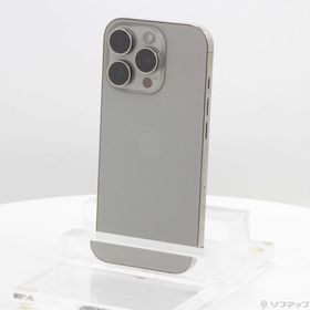 (中古)Apple iPhone16 Pro 128GB ナチュラルチタニウム MYMY3J/A SIMフリー(276-ud)