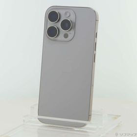 (中古)Apple iPhone16 Pro 128GB ナチュラルチタニウム MYMY3J/A SIMフリー(305-ud)