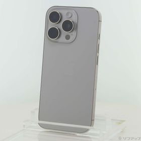 (中古)Apple iPhone16 Pro 128GB ナチュラルチタニウム MYMY3J/A SIMフリー(297-ud)