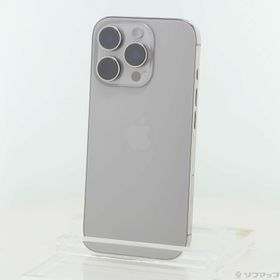 (中古)Apple iPhone16 Pro 128GB ナチュラルチタニウム MYMY3J/A SIMフリー(377-ud)