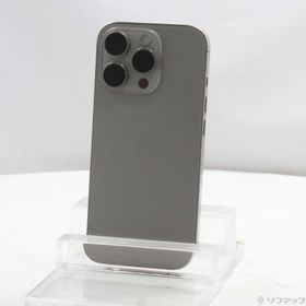 (中古)Apple iPhone16 Pro 128GB ナチュラルチタニウム MYMY3J/A SIMフリー(247-ud)