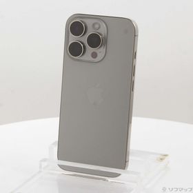 (中古)Apple iPhone16 Pro 128GB ナチュラルチタニウム MYMY3J/A SIMフリー(295-ud)