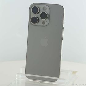 (中古)Apple iPhone16 Pro 128GB ナチュラルチタニウム MYMY3J/A SIMフリー(198-ud)