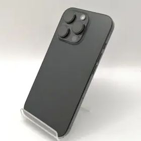 【中古】Apple 国内版 【SIMフリー】 iPhone 16 Pro 256GB ブラックチタニウム MYN03J/A【神戸】保証期間１ヶ月【ランクB】
