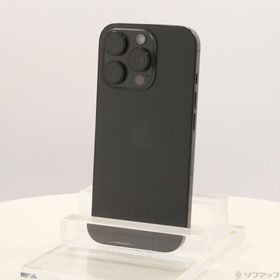 (中古)Apple iPhone16 Pro 256GB ブラックチタニウム MYN03J/A SIMフリー(262-ud)