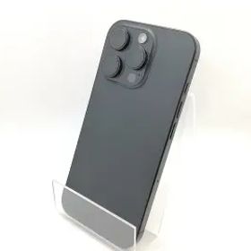 【中古】Apple 国内版 【SIMフリー】 iPhone 16 Pro 256GB ブラックチタニウム MYN03J/A【博多】保証期間１ヶ月【ランクB】