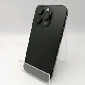 【中古】Apple 国内版 【SIMフリー】 iPhone 16 Pro 256GB ブラックチタニウム MYN03J/A【ECセンター】保証期間１ヶ月【ランクA】