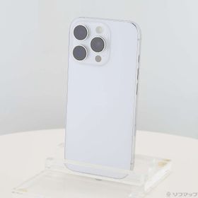 (中古)Apple iPhone16 Pro 256GB ホワイトチタニウム MYN13J/A SIMフリー(344-ud)