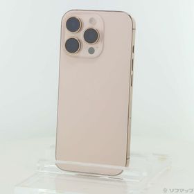 (中古)Apple iPhone16 Pro 256GB デザートチタニウム MYN23J/A SIMフリー(258-ud)