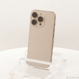 (中古)Apple iPhone16 Pro 256GB デザートチタニウム MYN23J/A SIMフリー(269-ud)