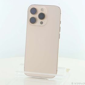 (中古)Apple iPhone16 Pro 256GB デザートチタニウム MYN23J/A SIMフリー(276-ud)