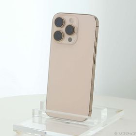 (中古)Apple iPhone16 Pro 256GB デザートチタニウム MYN23J/A SIMフリー(344-ud)
