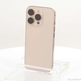 (中古)Apple iPhone16 Pro 256GB デザートチタニウム MYN23J/A SIMフリー(371-ud)