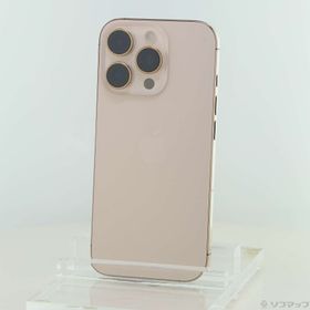 (中古)Apple iPhone16 Pro 256GB デザートチタニウム MYN23J/A SIMフリー(262-ud)