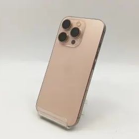 【中古】Apple au 【SIMフリー】 iPhone 16 Pro 256GB デザートチタニウム MYN23J/A【鹿児島中町】保証期間１ヶ月【ランクA】