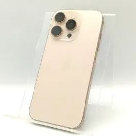 【中古】Apple 国内版 【SIMフリー】 iPhone 16 Pro 256GB デザートチタニウム MYN23J/A【秋葉4号】保証期間１ヶ月【ランクC】