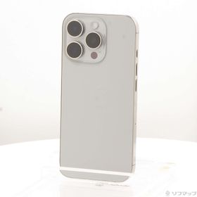 (中古)Apple iPhone16 Pro 256GB ナチュラルチタニウム MYN33J/A SIMフリー(377-ud)