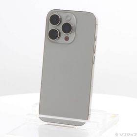 (中古)Apple iPhone16 Pro 256GB ナチュラルチタニウム MYN33J/A SIMフリー(269-ud)