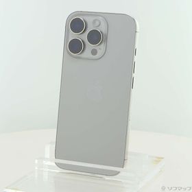 (中古)Apple iPhone16 Pro 256GB ナチュラルチタニウム MYN33J/A SIMフリー(262-ud)