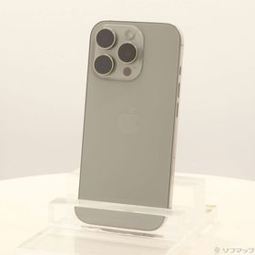 (中古)Apple iPhone16 Pro 256GB ナチュラルチタニウム MYN33J/A SIMフリー(371-ud)