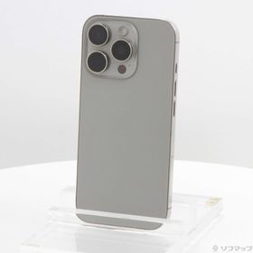 (中古)Apple iPhone16 Pro 256GB ナチュラルチタニウム MYN33J/A SIMフリー(198-ud)